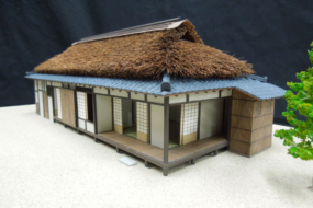 名古屋市教育委員会の古民家の保存建築模型