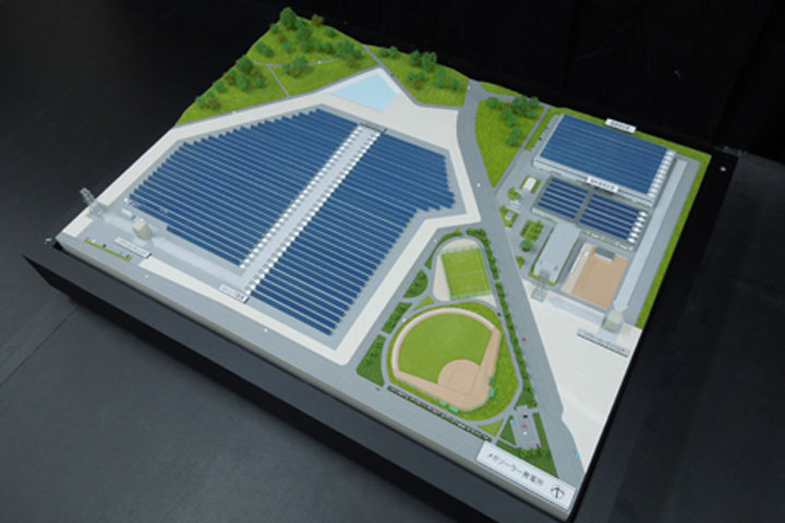 太陽光エネルギー模型