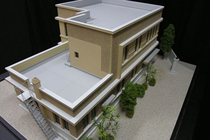 中部ガス株式会社の旧本社社屋の建築模型