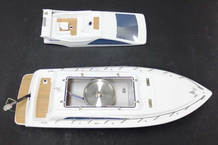ボートの模型
