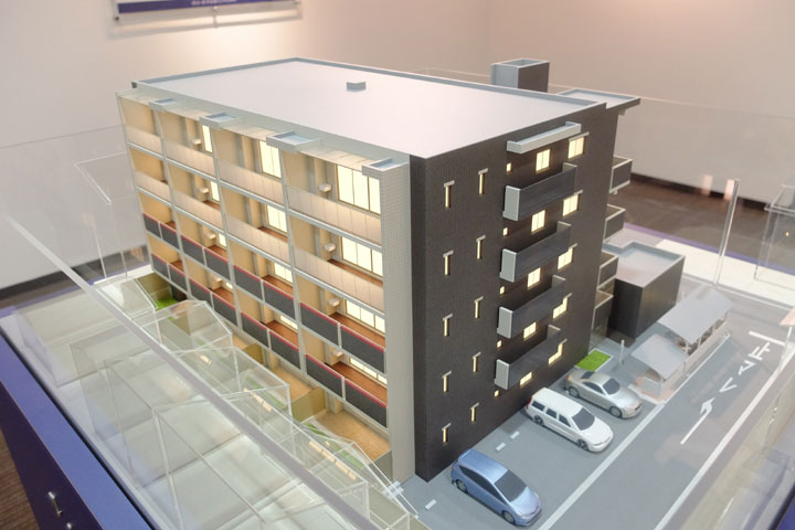 セキスイハイム東海のマンション模型