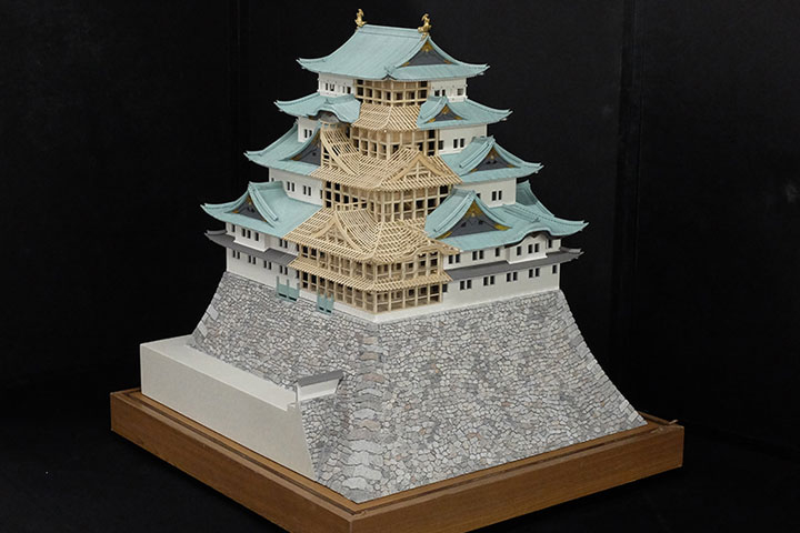 名古屋城天守閣模型の全体