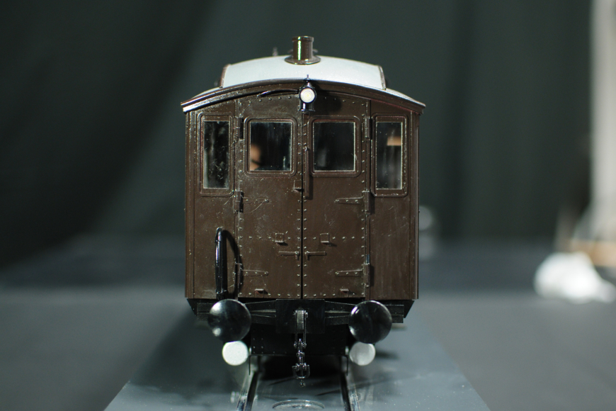 ホジ6014号蒸気動車の展示模型