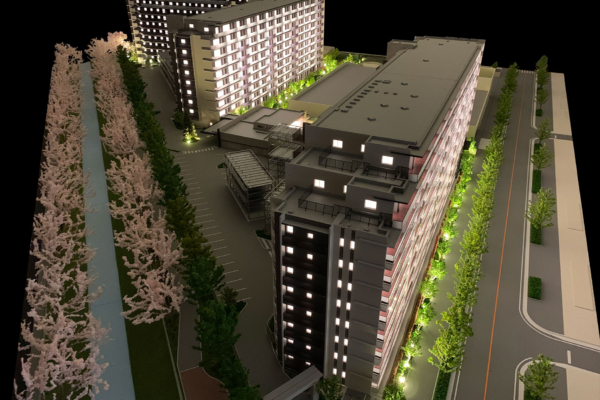 名古屋市北区の建築模型